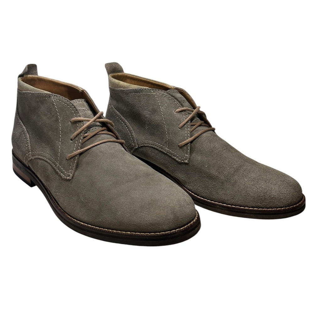 Cole Haan Suede Chukka Boots Classic Gray Ankle Boots 10 C23872